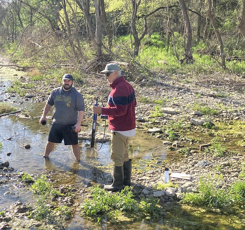 Caleb and Al sampling