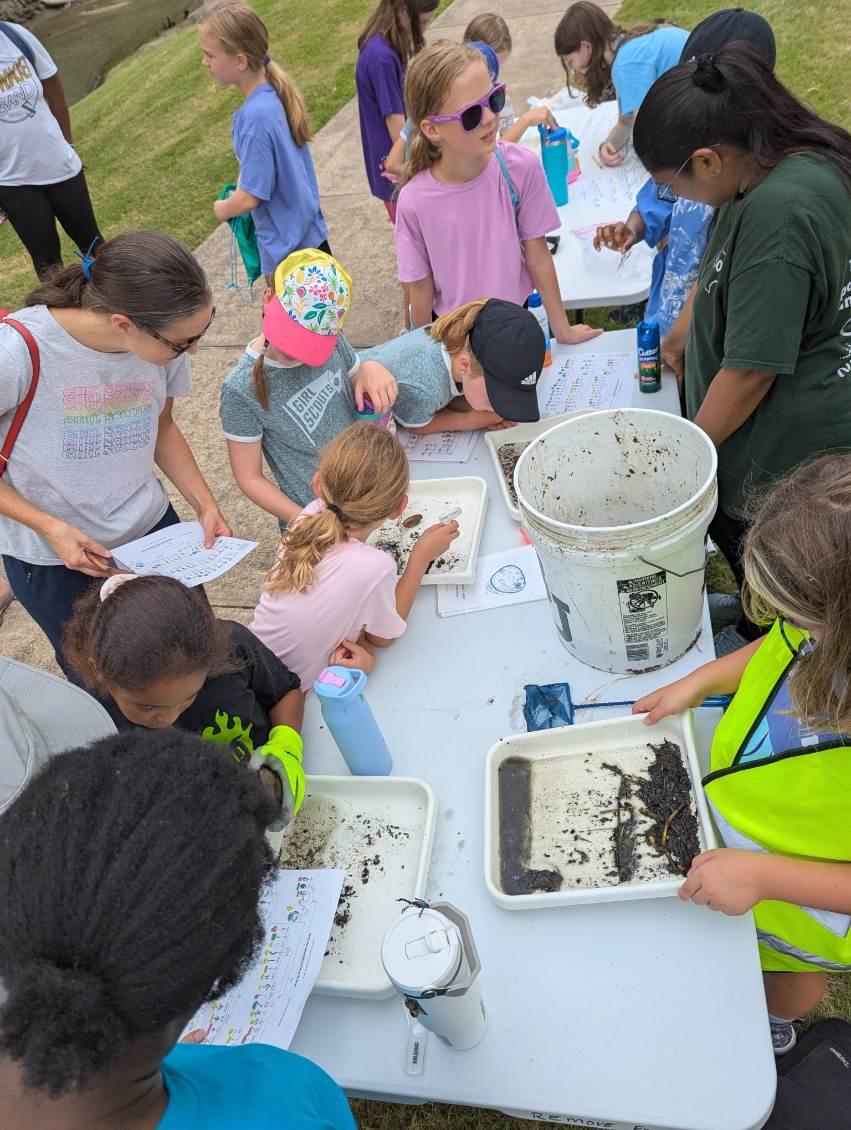 Girl Scouts water science event