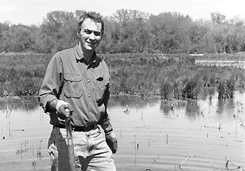 Dr. Doyle in the Wetlands